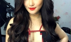 Hương Tràm vướng tin đồn sang Mỹ sinh con