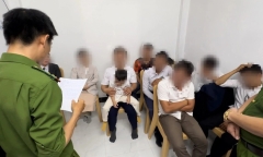 Công an xóa điểm sinh hoạt 