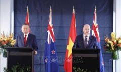 Tuyên bố chung giữa Việt Nam và New Zealand nhân chuyến thăm cấp Nhà nước của Tổng Bí thư, Chủ tịch nước Tô Lâm tới New Zealand