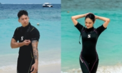 Nghi vấn Hoa hậu Hương Giang đi du lịch cùng người tình tin đồn