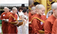Nữ diễn viên hàng đầu showbiz bất ngờ xuống tóc đi tu, bạn thân bật khóc