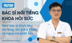  Bác sĩ nổi tiếng khoa Hồi sức: 