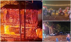 Hiện trường vụ đánh bom tại lễ hội thường niên ở Thái Lan, 42 người thương vong