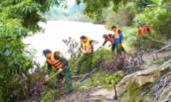 Cặp vợ chồng trẻ mất tích trên sông Chảy, hơn 100 người nỗ lực tìm kiếm