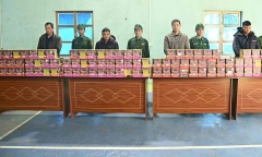 Bắt Hà Văn Tuấn- đối tượng vận chuyển pháo nổ qua biên giới