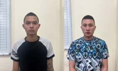 Hai đối tượng dùng dao uy hiếp, cướp xe máy của người đi đường “sa lưới” sau 24 giờ gây án