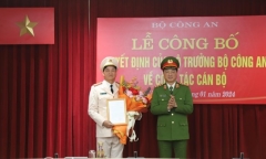 Giám đốc Công an tỉnh Nam Định giữ chức Chánh Văn phòng Cơ quan CSĐT Bộ Công an