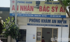 Hà Tĩnh: Người đàn ông tử vong khi truyền dịch tại phòng khám tư
