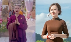 Diễn viên Hoàng Yến bất ngờ thông báo xuống tóc đi tu