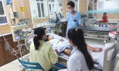 Hải Phòng: Kịp thời cứu sống em bé 10 tuổi bị cuốn vào gầm xe trộn bê tông 