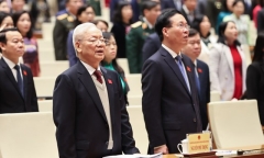 Tổng Bí thư Nguyễn Phú Trọng dự khai mạc Kỳ họp bất thường lần thứ 5, Quốc hội khóa XV
