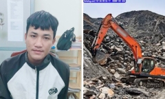 Mâu thuẫn lúc làm việc, 1 công nhân dùng máy đào đè chết chỉ huy trưởng