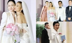 Dàn sao Vbiz tham dự tiệc cưới Thanh Hằng cùng nhạc trưởng