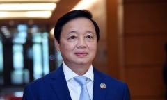 Tại kỳ họp thứ 5, Quốc hội kiện toàn chức danh Bộ trưởng Tài nguyên và Môi trường