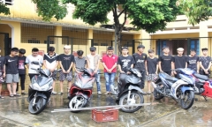Hà Nam: Khởi tố 13 đối tượng mang hung khí đuổi đánh nhau trên cao tốc