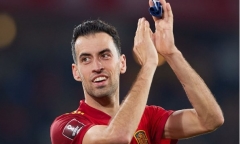 Sergio Busquets chia tay đội tuyển Tây Ban Nha sau 13 năm gắn bó