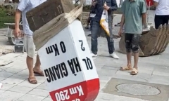 Lý do cột mốc Km0 chỉ dẫn giao thông ở Hà Giang bị nhổ bỏ