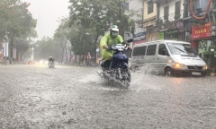 Cảnh báo mưa lớn tại Bắc Bộ, Tây Nguyên và Nam Bộ