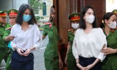 Người mẫu Ngọc Trinh được tuyên án treo, trả tự do ngay tại tòa