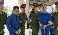 Hình ảnh 2 bị cáo cướp ngân hàng, đâm chết bảo vệ ở Đà Nẵng được dẫn giải đến tòa