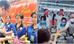 Một doanh nghiệp ở Bình Dương thưởng Tết cho người lao động bằng vàng