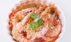 Cách làm món tôm hấp sả chanh thơm ngon chuẩn vị