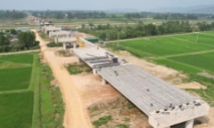 Vina2 lại bị đề nghị xử lý vì thi công chậm tiến độ cao tốc Diễn Châu – Bãi Vọt