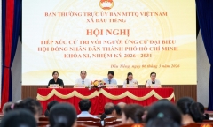 Cử tri Dầu Tiếng, TP.HCM: Kỳ vọng phát triển hạ tầng, tạo việc làm cho người dân địa phương