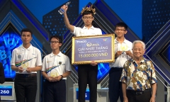 Càng chơi càng hay, nam sinh Hải Phòng giành vòng nguyệt quế Olympia ngoạn mục