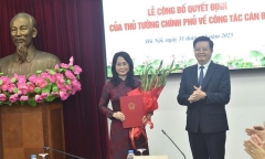 Đồng chí Lâm Thị Phương Thanh giữ chức Thứ trưởng Thường trực Bộ VHTT&DL