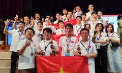 Đội tuyển Việt Nam thắng lớn tại cuộc thi Olympic Toán học trẻ quốc tế InIMC