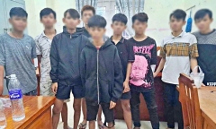 An Giang: Thiếu niên 15 tuổi cùng 8 đàn em rủ nhau chặn đường, cướp tiền người dân