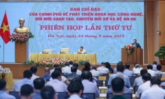 Chấm điểm hàng tháng với lãnh đạo bộ, ngành, địa phương trong phát triển khoa học, công nghệ, chuyển đổi số