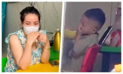 Vụ bảo mẫu bạo hành trẻ lúc cho ăn ở Đắk Lắk: Người mẹ sốc khi xem clip