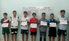 Xử lý nhóm thanh thiếu niên ném đá vào ôtô trên cao tốc Cam Lâm - Vĩnh Hảo