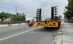 Tin tức tai nạn giao thông mới nhất ngày 9/4: Xe máy tông vào đuôi xe tải, 1 người chết