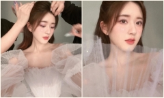 Triệu Lộ Tư khoe nhan sắc 