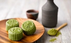 Lạ miệng với cách làm bánh trung thu trà xanh ngon ngọt, thanh mát