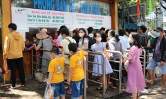 Ảnh: Trung tâm TP.HCM tấp nập người trong ngày Quốc khánh 2/9