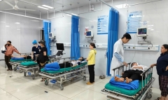 Vụ xe chở học sinh bị lật: Sở Y tế tỉnh Gia Lai  chỉ đạo khẩn