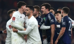 Maguire chửi Kai Havertz thậm tệ trong cuộc ẩu đả giữa MU và Arsenal 