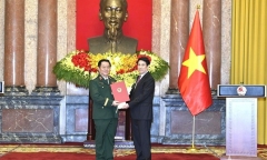 Đại tướng Nguyễn Trọng Nghĩa giữ chức Chủ nhiệm Tổng cục Chính trị