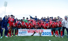 Con trai Ronaldo lập cú đúp, đưa U15 Bồ Đào Nha lên ngôi vô địch