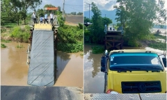 Tin thời sự mới nhất ngày 14/11: Xe tải 30 tấn làm sập cầu ở An Giang