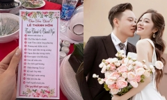 Thực đơn đám cưới