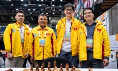  Cờ vua Việt Nam giành HCĐ, xếp hạng 23 tại Olympiad 2024