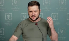 Tổng thống Zelensky phủ nhận việc tiến hành chiến dịch quân sự trên lãnh thổ Nga