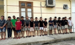 14 thanh niên từ Long An đến Đồng Nai 