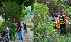 Công an điều tra vụ một thanh niên chết bí ẩn trong bụi rậm