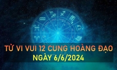 Tử vi vui 12 cung hoàng đạo ngày 6/6: Bọ Cạp biến đổi mạnh mẽ